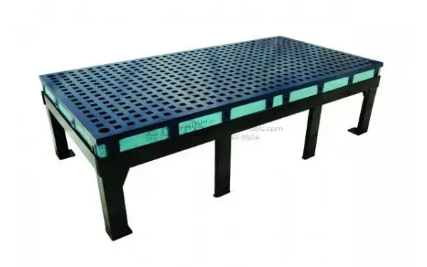 NEW WELDSALE #WSC-510B 5' X 10' WELDING PLATEN WITH STAND