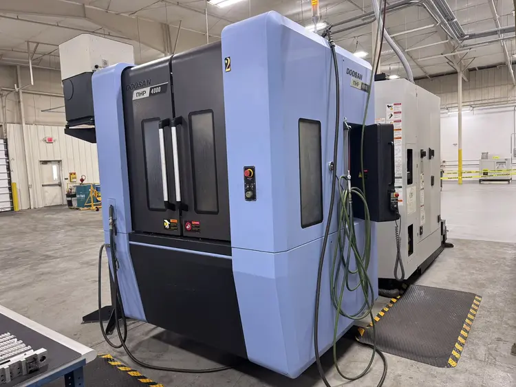 Used 2021 DOOSAN NHP 4000 Horizontal Machining Centers Illinois US | Machinery Marketing International #911829