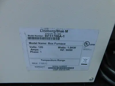 Used LINDBERG/BLUE M BF51766A-1 Miscellaneous Laboratory Equipment Texas US | Aucto #1455891