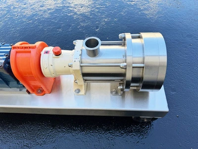 Mouvex C Series Stainless Steel Eccentric Disc Pump & Motor