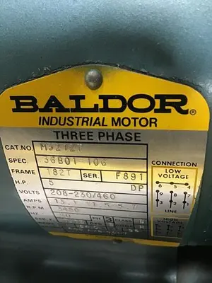 USED BALDOR M3212T