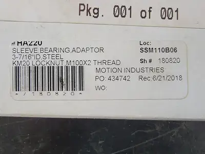 Adapter Sleeve HA220, 89mmx100mmx130mm