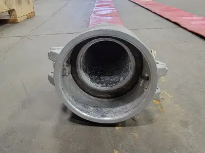 3" x 55 ft Brown PVC Discharge Hose
