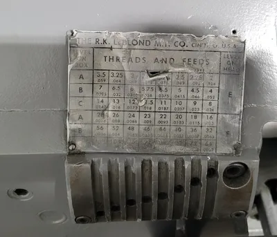LEBLOND 19 REGAL Lathes, Engine | Machinery Central (7)
