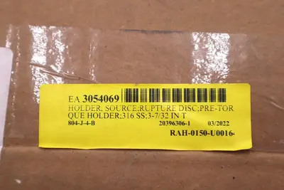 Used _UNKNOWN_ _UNKNOWN_ Rupture Disc Or Containment Disc Pennsylvania US | Global Equipment International, LLC #1433197