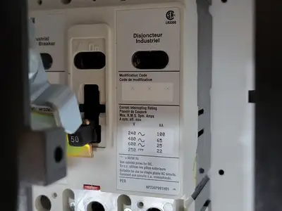 50/100 Amp Circuit Breaker HFD3050/HFD3100 Bucket for Freedom 2100 MCC Frame