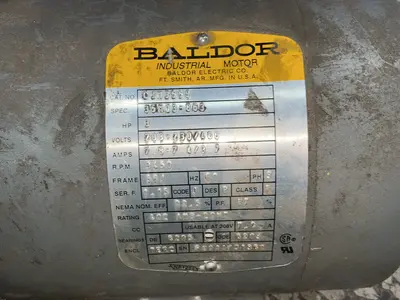 Used BALDOR INDUSTRIAL CJM3669 A.C. Motors Ohio US | HGR 24 #1358842
