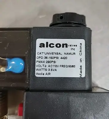 Versa 65B32Z3A1-1QY18 Valve Namur 36-150PSI 110V Loc5D37