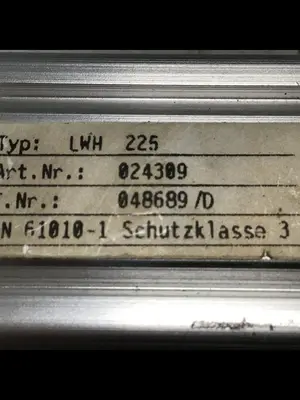 USED NOVOTECHNIK LWH225
