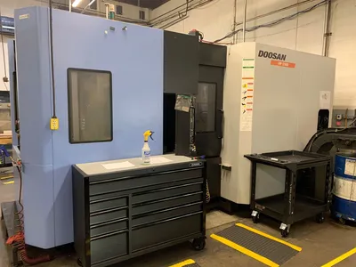 2008 DOOSAN HP 5100 Horizontal Machining Centers | Liberty Machine Works LLC (3)