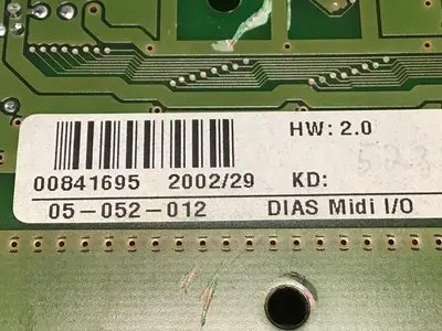 USED SIGMATEK 05-052-012 DIAS MIDI I/O