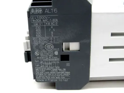 NEW ABB AL16-30-01 CONTACTOR 24VDC 1SBL183001R8101