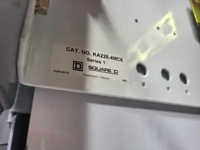 USED SQUARE D MODEL 6
