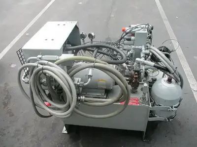 10 HP Airline Hydraulics / Rexroth Power System width Acummulator Manifold 3000 PSI