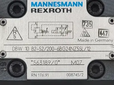 NEW REXROTH DBW 10 B2-52/200-6BG24NZ55L/12