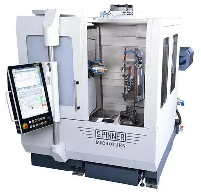 SPINNER MICROTURN LTBS CNC Lathes | New Vision Machine Tools, LLC (12)