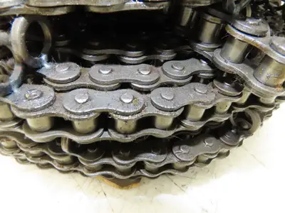 Dematic FMH 20052-000 Cable Chain Loop Ring Attachment #50 Roller Chain 80Ft