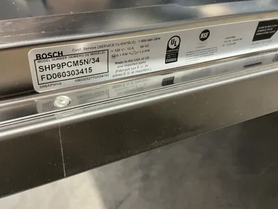 Used BOSCH SHP9PCM5N/34 Dishwashers Michigan US | Miedema Asset Management Group #1320862