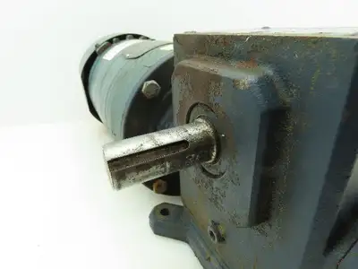 Baldor VBM3546-S Gearmotor Grove Gear 15:1 Reducer 116rpm 1Hp 460V 3PH 56C RH