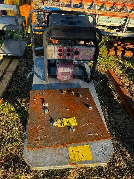 Used _UNKNOWN_ _UNKNOWN_ Portable Generators Ohio US | Myron Bowling Auctioneers Inc #1518710