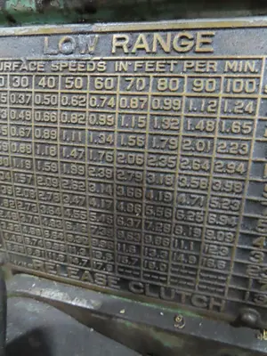 1950 AXELSON 20W Manual Lathes | MD Equipment Services LLC (18)