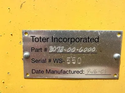 USED TOTER WS-550