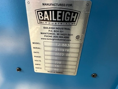 2022 BAILEIGH IJ883P WOODWORKING | Wheeler Machinery Sales (5)