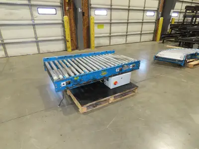 Hytrol 190E24EZ 30"x 5' Accumulation Roller Conveyor 27"BF 24V EZLogic Zones