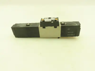 SMC VFS2300-5FZ Pneumatic Air Solenoid Spool Valve Manifold Mount 24VDC Coil