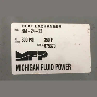 Michigan Fluid Power 6000 PSI Hydraulic Pump