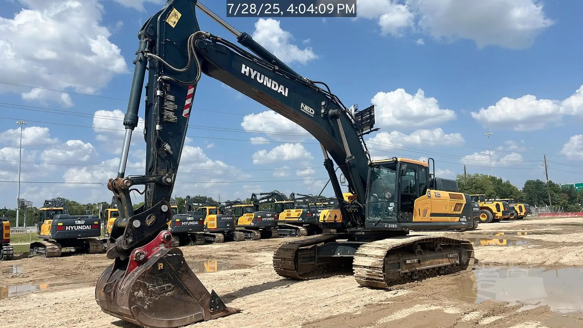 Used 2022 HYUNDAI HX480AL Crawler Excavators Texas US | National Equipment Dealers #1422499