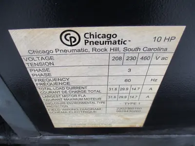 USED 2006 CHICAGO PNEUMATIC QRS-10