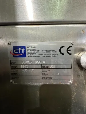 USED 2014 CFT S.P.A. MASTER CAN TRONIC RS 20/4