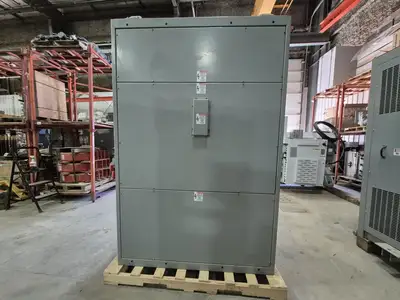 Double Fused Interrupter Switch 5 kV, 4160 Volts & Conduit Cabinet