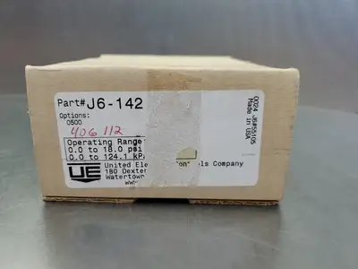 USED United Electric Controls J6-142, Option-050 406112