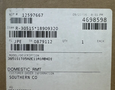 New | in-Stock Rosemount 3051S1TG5A2E11A1AB4D1 Test Equipment - Other Indiana US | J&J Industrial Supply #1259661