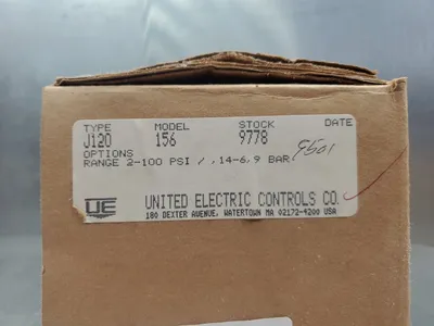 United Electric Controls J120 Model 9778 2-100psi Control Module. 4C-43