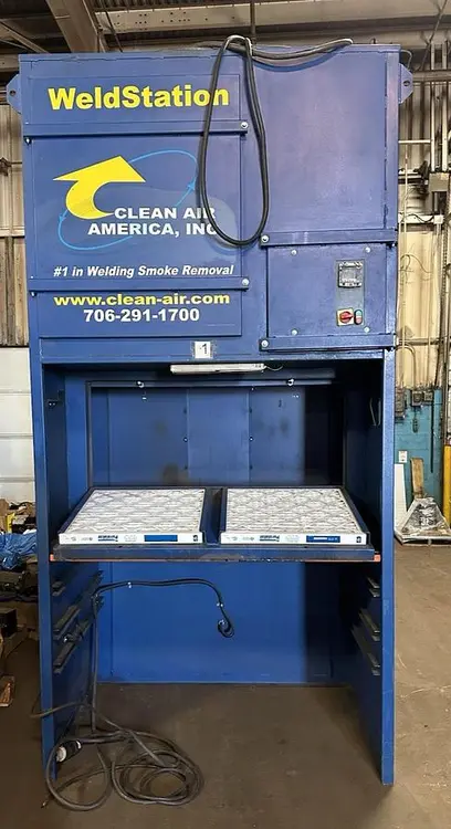 Used CLEAN AIR AMERICA WS5 Dust Collectors Ohio US | Surplus Asset Holdings #1185492