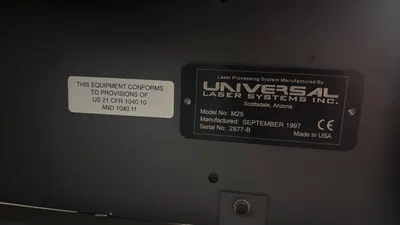 1997 UNIVERSAL LASER M25 Laser Markers | Midstate Machinery (4)