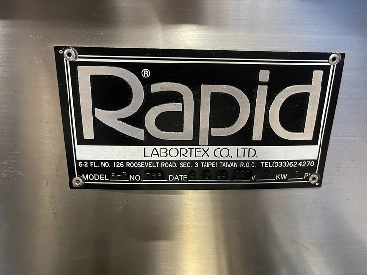 Used RAPID Labortex R-3 Miscellaneous Laboratory Equipment Minnesota US | Peak Machinery, Inc. #285650