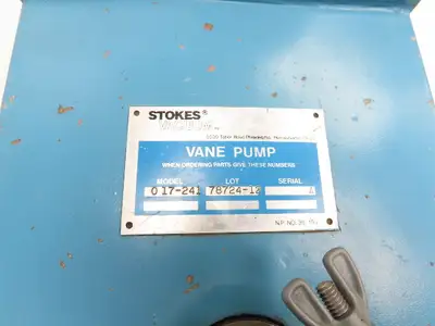 Used STOKES _UNKNOWN_ Vacuum Pumps Indiana US | Arrow Industrial #620153