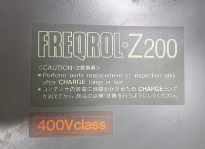 50 HP Mitsubishi FR-Z240-37K-UL Inverter 3 Ph 71A 400-460 V Used