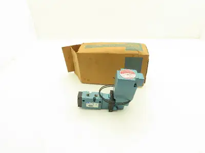 MAC 811C-2E-110EA-152 Pneumatic Air Solenoid Valve 120V 150 PSI 1/4" NPT 5 Way