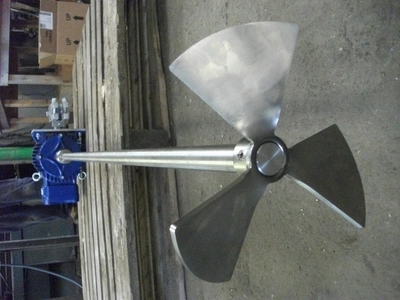 Rigal-Bennett Clamp-On Stirrer .37 kW Flp