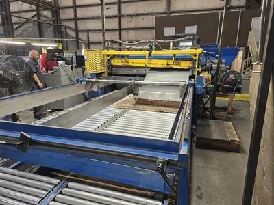 60" x . 060" x 40,000 Lbs. Iowa Precision Multi-Blanking Line