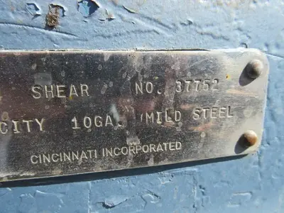 USED CINCINNATI 1804