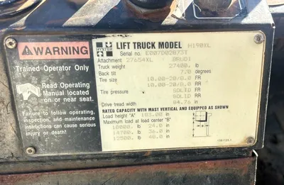 1996 HYSTER 190 Forklift Trucks | Midstate Machinery (8)
