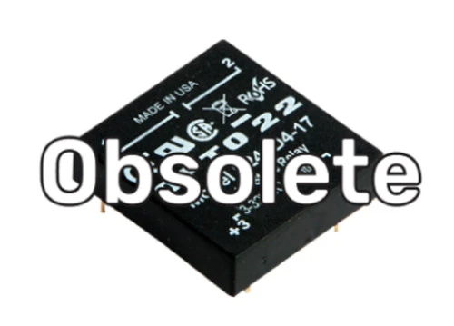 Opto 22 P240D4-17 P Model, 240 VAC, 4 Amp, DC Control Solid State Relay SSR [Refurbished]