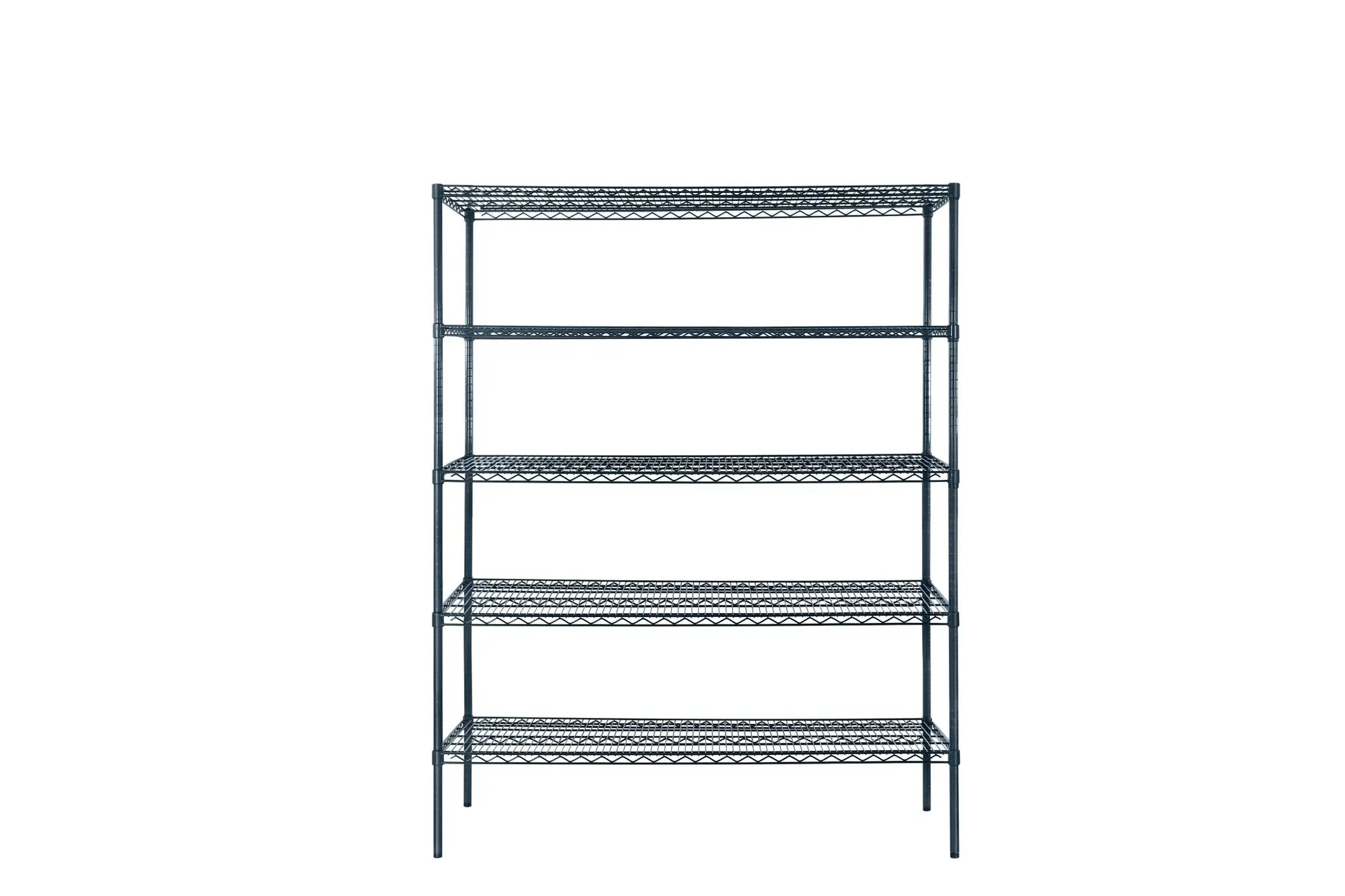 New | in-Stock Atosa New Atosa MWSSE182486 5-Shelf Epoxy Shelving Unit w/ 86" Posts (18"x24") - Slate Gray Racks/Shelving Illinois US | Falcon Restaurant Supply #1375581