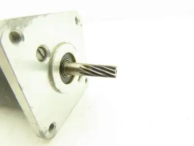 Watson Marlow E242 DC Pump Motor Dual Shaft Pinion Spline 0242-03-007